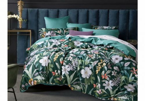 Vải Cotton Sateen in hoa 60s