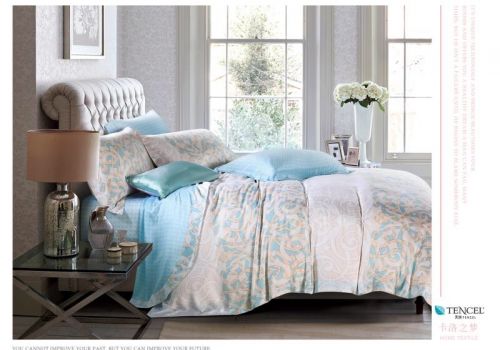 Tencel màu in hoa 60s