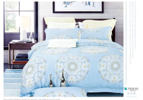 Tencel màu in hoa 60s