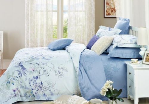 Tencel màu in hoa 60s