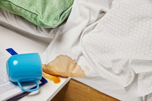 vết bẩn trên vải cotton